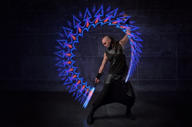LED Pixel Sword (non contact)