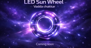 LED Sun Wheel / Vadda chakkar / Programmable