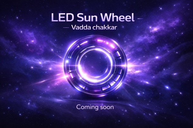 LED Sun Wheel / Vadda chakkar / Programmable