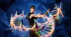 Collapsible LED Dragon / Contact Staff / 2 in 1 Collapsible LED Dragon / Contact Staff / 2 in 1